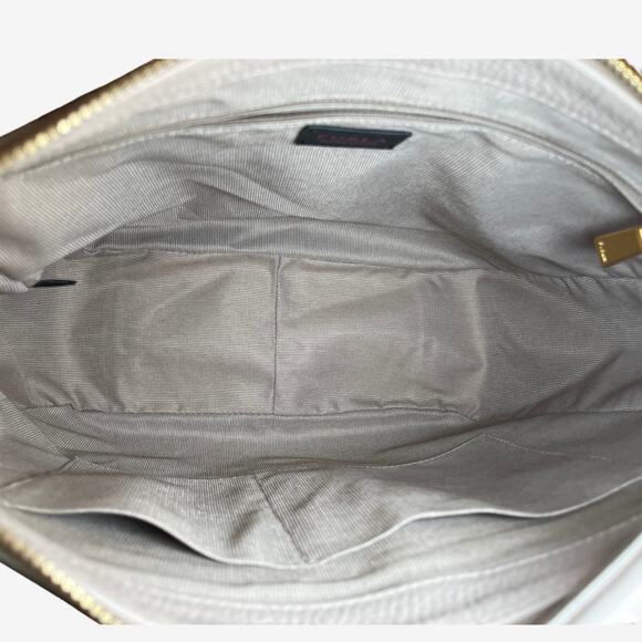 Furla Pebbled Leather Hobo Bag in Sabbia Taupe with Chain Strap and Dust Bag - Picture 8 of 15